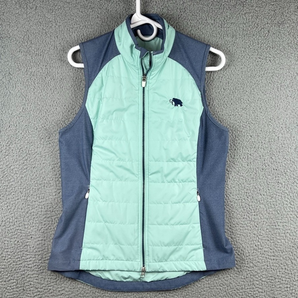 Zero Restriction Tess Hybrid Vest Mammoth Dunes Womens‎ Sz Medium Blue Primaloft